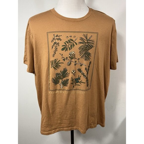 5 Adult XXL Old Navy Graphic Tees Holiday Nature Prints Hello Kitty Peanuts USA - Picture 4 of 15